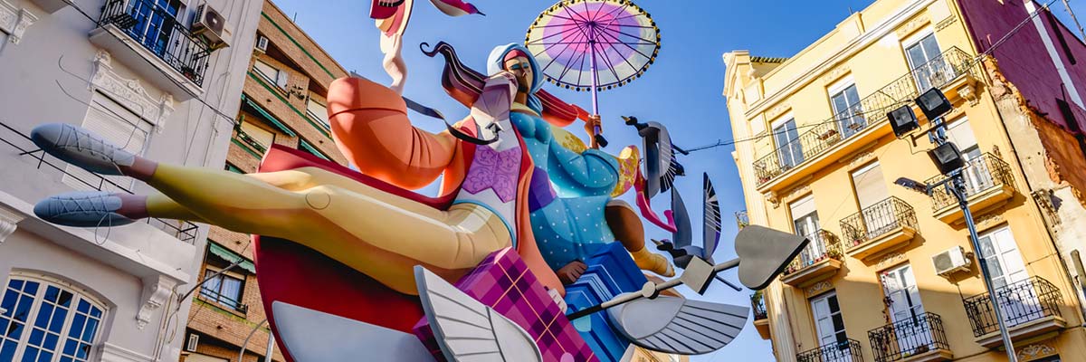 La fiesta de las fallas 2020