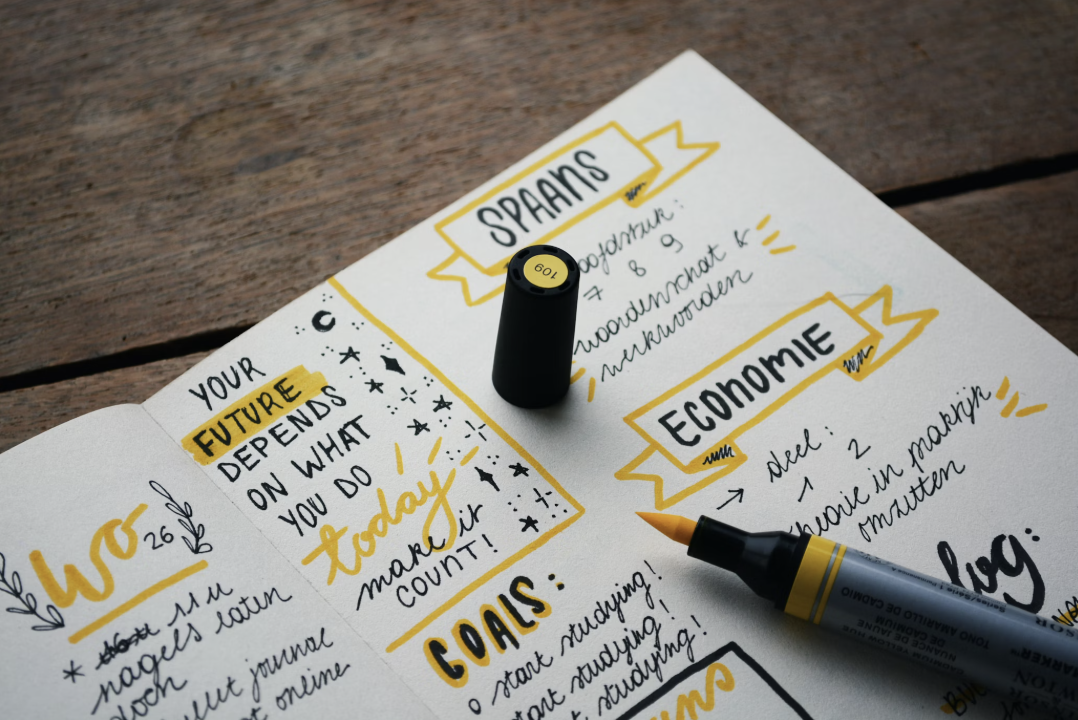 Het nut van bullet journals als planningstool