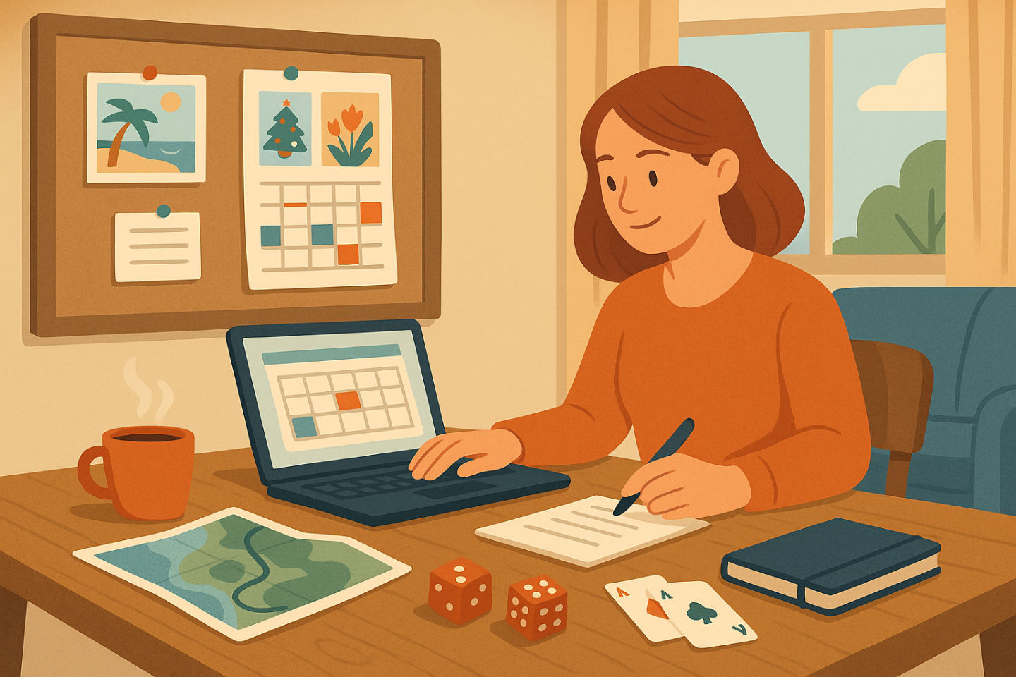 Vakantiesferen: Ontspannen Pauzes Plannen met een Vleugje Spanning