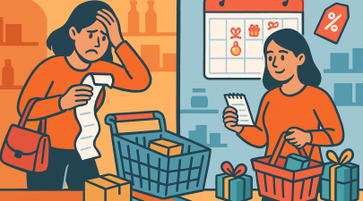 Shoppingfouten die je voorkomt met een kalender