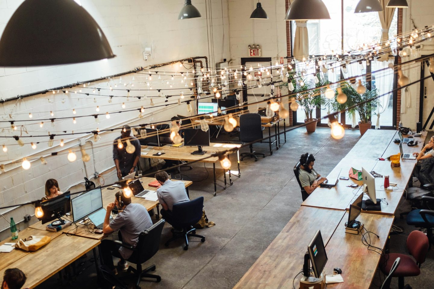 De opkomst van coworking spaces in tijdslijnen