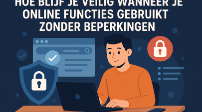 Hoe blijf je veilig wanneer je online functies gebruikt zonder beperkingen
