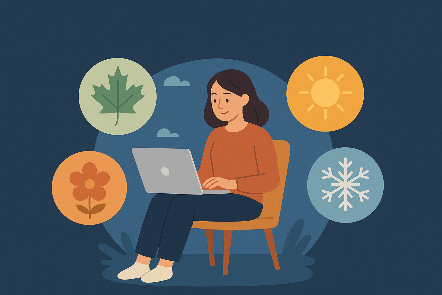 Hoe de tijd van het jaar je online gedrag subtiel beïnvloedt