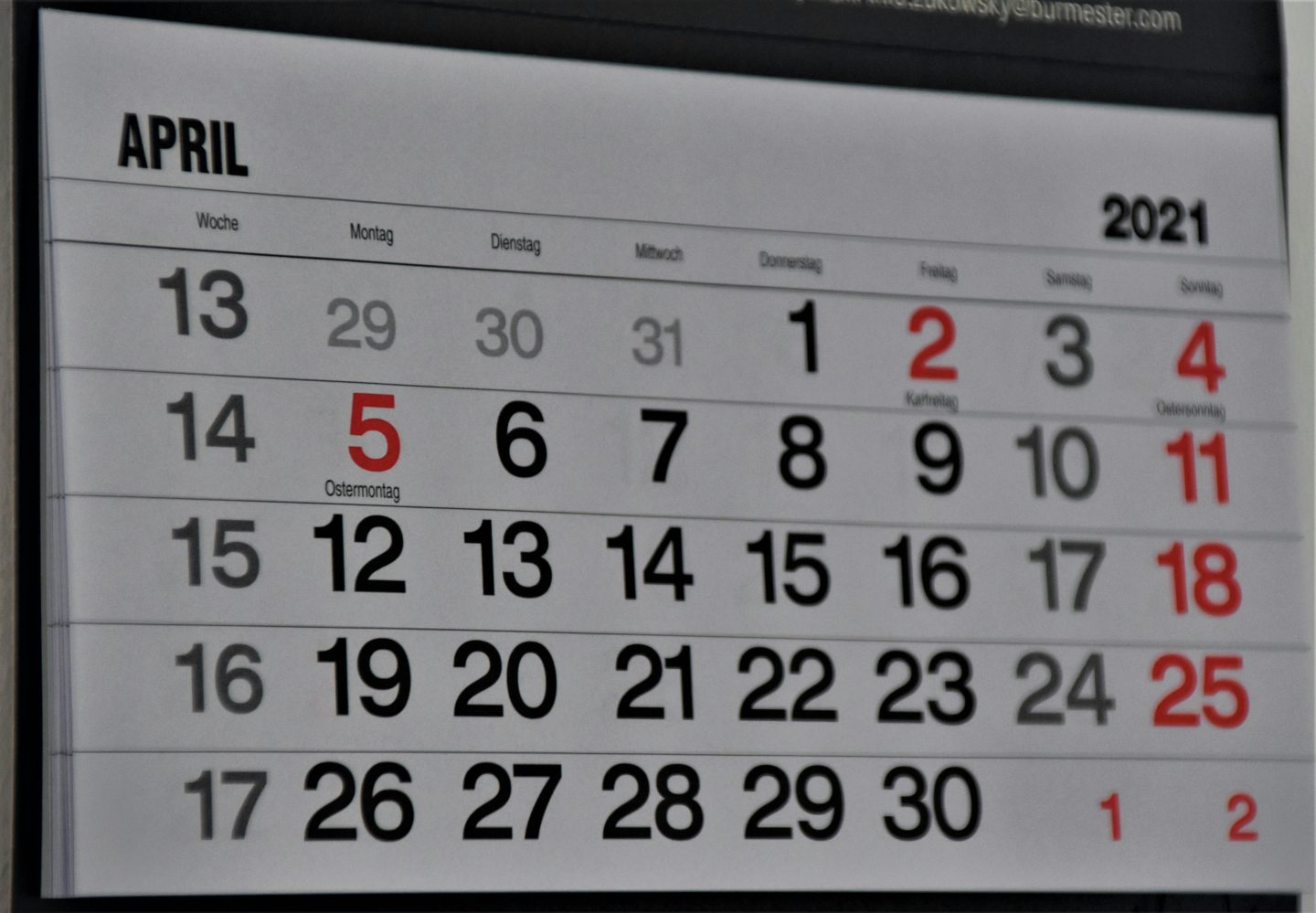 Waarom sommige maanden altijd op dezelfde dag beginnen
