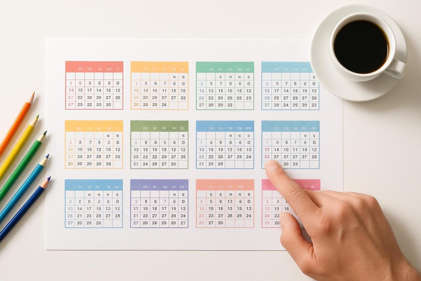 De kortste en langste maanden van het jaar: hoeveel dagen heeft elke maand precies?