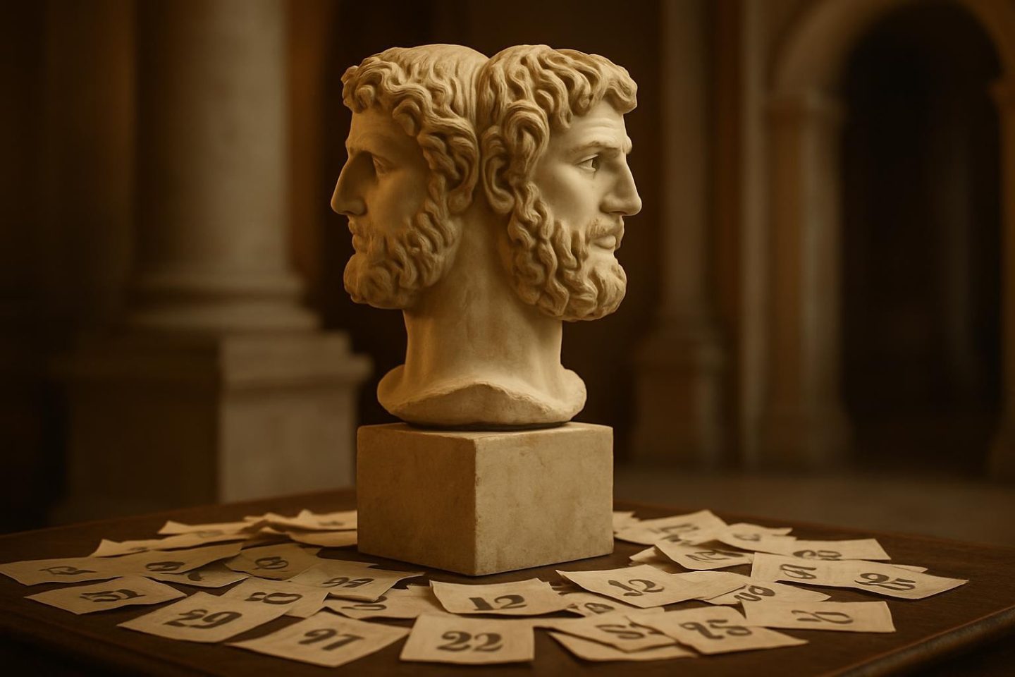 Waarom de maand januari naar de Romeinse god Janus is vernoemd (en andere maandnamen verklaard)
