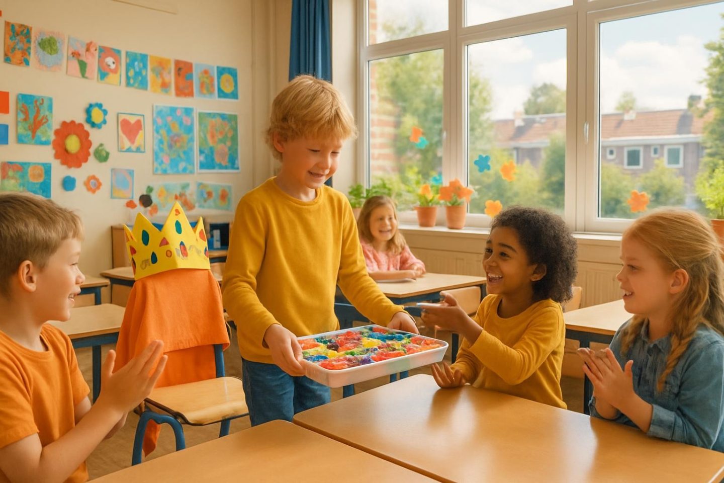 Waarom kinderen in Nederland jarig trakteren op school (en hoe dat ontstond)