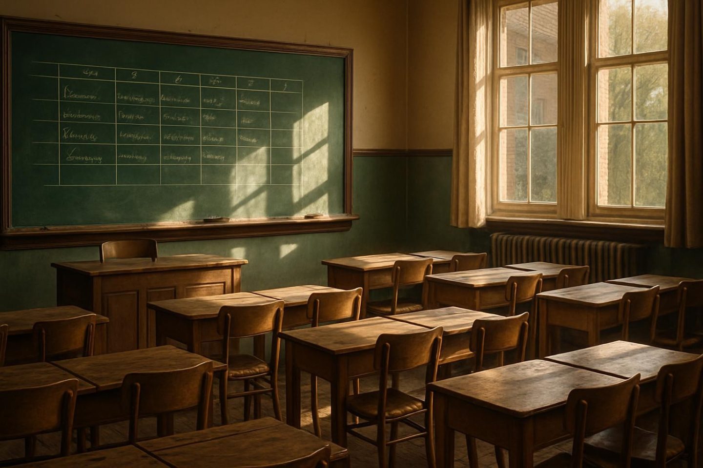 De geschiedenis van het schoolbord tot de digitale schoolkalender: hoe onderwijs de tijd organiseert