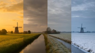 Hoe de kleur van het licht door het jaar verandert en wat dat met je doet