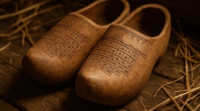 De geschiedenis van de Nederlandse klompenkalender: hoe boeren het jaar vroeger bijhielden