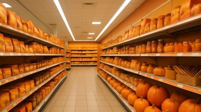 Hoe supermarkten hun schappen aanpassen aan de seizoenen en feestdagen